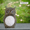 Solar Powered Decorative Garden Ornament Animal Birds Pathway Light LED Owl K0Q2