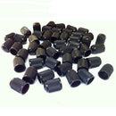 20Pcs Black Universal Plastic Type Wheel Dust Valve Caps for Car Bike Cycle ME