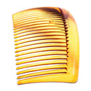 24 Pieces Women Practical Plastic Comb Hair Clip Clamp 29 Teeth Brown Coffee