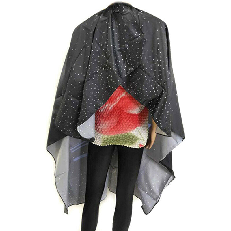 Nylon Hairdresser Cut Cape Antistatic Hairdressing Wrap Barber Haircut G Cy