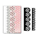 Lace Flower Edge Metal Cutting Dies Scrapbooking Embossing Stencil 125*65mm