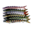 Fishing Lures Crank Bait Hooks Bass Crankbaits Tackle Sinking Baits 8 Segment