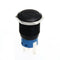 LED push button push button switch 12V 19 mm self-locking switch black H8W4