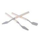 3Pcs wooden handel oil watercolor painting scraper oil palette  OZ