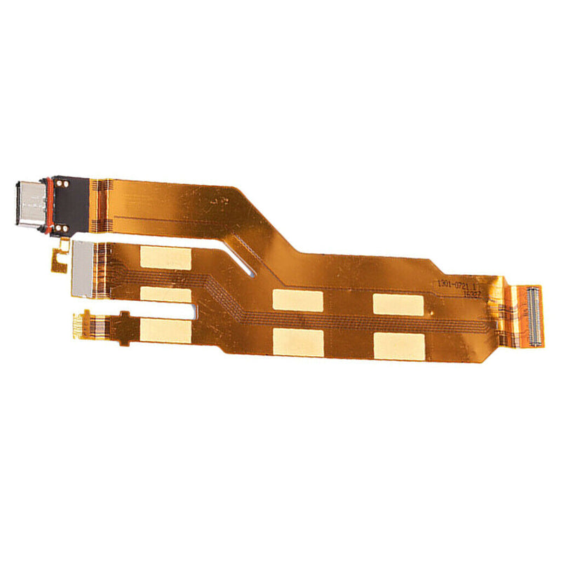 Charger Port Flex Cables Connector Replacement Rear Tail Plug Plates for Sony