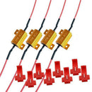 50W  6 ohm RX24 Load Resistor Fix LED Bulb Fast Hyper Flash Turn Signal Blin JR