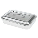 Stainless Steel Container Organizer Box Instrument Tray To Storage Box With