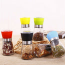 Salt and Pepper Grinder Set Stainless Steel Stand Spice Ceramic Mill Grinders â„–#