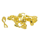 10x Pinch Bail Findings Hook Clasps Connectors DIY Necklace Jewelry 26x9x7mm