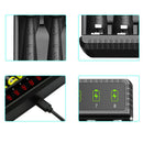 8 Slots Smart Charging Charger w/ Cable for AA/AAA NiMH Rechargeable Battery
