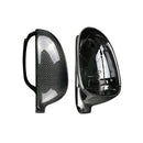2Pcs Carbon Fiber Rearview Mirror Cover Replacement for Golf 5 MK5 2003-200