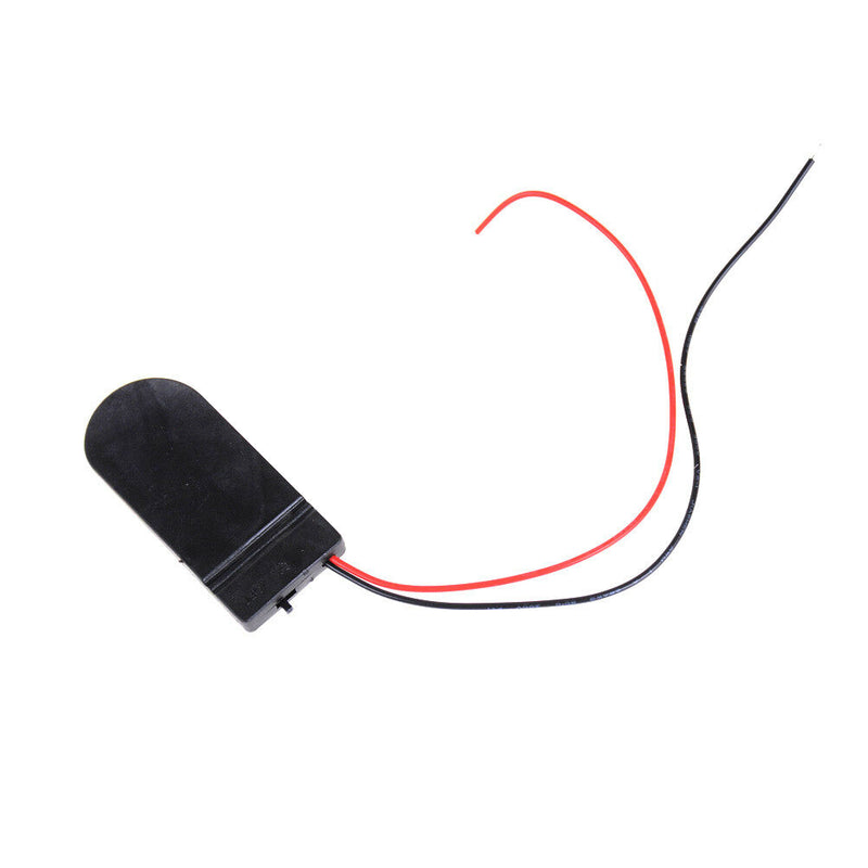 5x On-Off Switch CR2032 6V Button Coin Cell Battery Holder Wire Case Box JR
