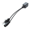 2 Cable DIY PoE Power Supply RJ45 Ethernet Passive 50V RJ45 male / female +