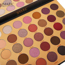 Imagic 35 Color Charming Eyeshadow Palette Pearlescent Matte Orange Earth C