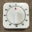 60 Minutes Square Kitchen Timer Cooking Countdown Alarm Mechanical Tools