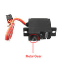 For WPL 1/16 RC Car B14 B16 B24 C14 C24 Upgrade Metal Steering Gear Servo Set