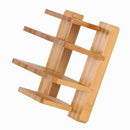 Multifunctional Durable Creative Bamboo Cutting Board Storage Rack Pot Lids