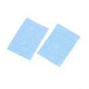 10x 6cm*6cm Soldering Iron Solder Tip Welding Cleaning Blue Sponge Pads Tool LJ
