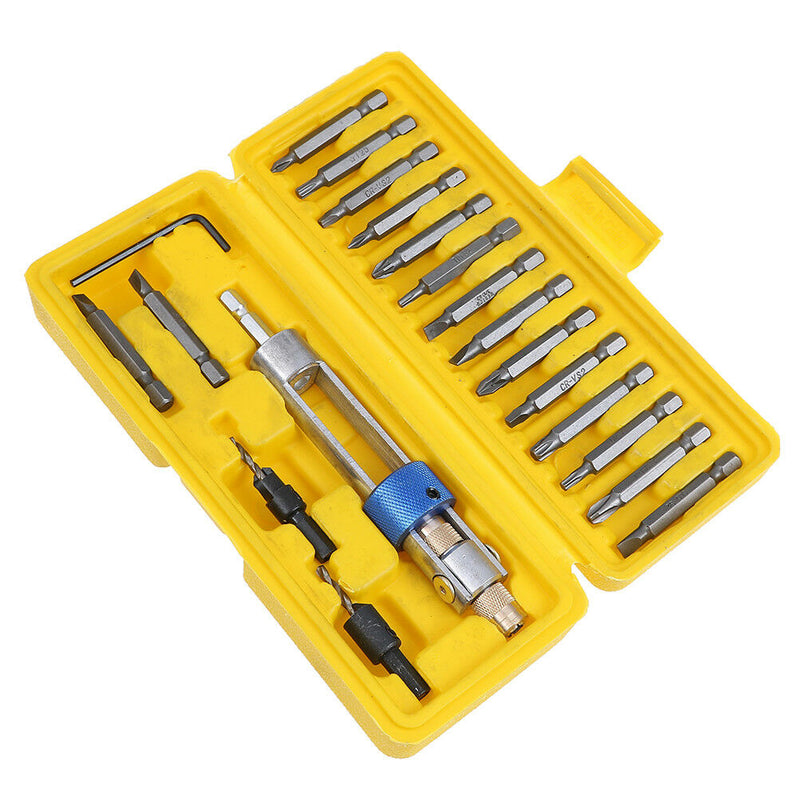 20pcs/Set Half Time Drill High Speed Screwdriver Head 20 bits Drill Driver Bo BX