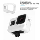 Silicone Case Protective Cover Shell for Gopro Hero 8 Black Camera (White) A
