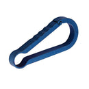 Hiking Key Ring Buckle Backpack Carabiner Clip Snap Spring Hook 36mm Blue