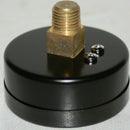 Mini Pressure Gauge For Fuel Air Oil Or Water Inch 0-60 PSI 0-4 Bar 1/4NPT QET