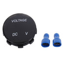 Universal Digital Monitor Voltmeter Waterproof Voltage Meter LED blue for D H2R4