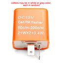 Motorcycle Universal Electric Durable Turn Signal Stable 12V LED Flasher Relay