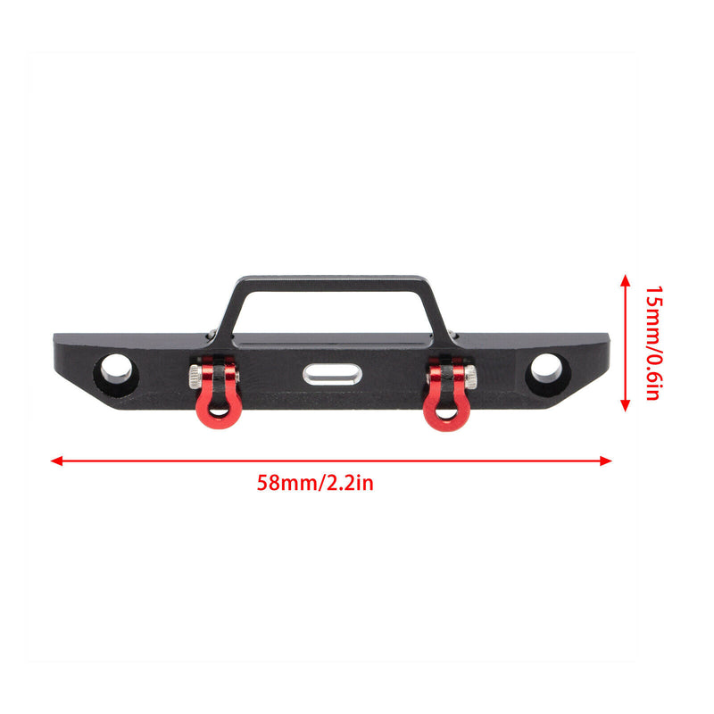 Durable Racing Front Bumper for Axial SCX24 AX90081 DEADBOLT 1:24 RC Crawler