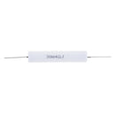 Wire Wound Ceramic Cement Power Resistor 4 Ohm White