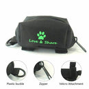 Poop Bag Dispenser, Dog Poop Bag Holder Leash Attachment - Walking, Running Q2D7