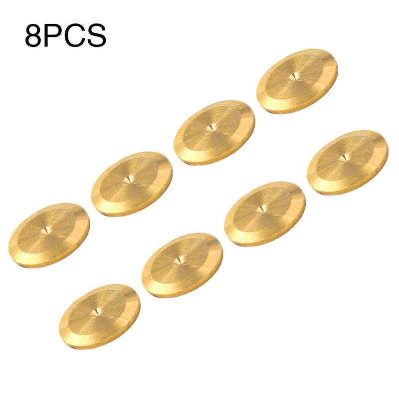 8pcs Turntable Recorder Isolation Feet Protective Stand Base Speaker Spike Pad