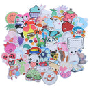 50X Cute Animals Stickers Skateboard Laptop Luggage Guitar Bike Car Decals OZ