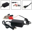 12V 1A Car Battery Maintainer Smart Charger Portable Black Auto Motorcycle E3D9