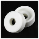 15mm OD 6mm High Round Ceramic Insulated Washer Fender 50 Pieces E5V3