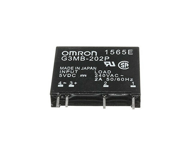 G3MB-202P-5VDC DC-AC PCB SSR In 5V DC Out 240V AC 2A Solid State Relay WGJ.AU