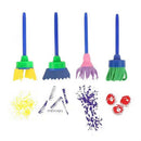 17pcs Kids Sponge Painting Brushes Kit For Early Education DIY Arts Paint Crafts