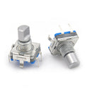 10X Rotary encoder with switch EC11 Audio digital potentiometer 12mm handle  Kw