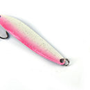 5pcs Metal Multicolor Willow Leaf Shape Sequin Fishing Lures With Fishing Hoo@