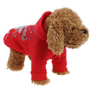 Pet christmas clothes pet dog autumn and winter jacket sweater XL