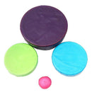 4pcs Reusable Silicone Fresh Keeping Wrap Food Wraps Seal Vacuum Cover M6O1