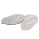 1 Pair Transparent Silicone Gel Cushion Insoles Massage Insert Half Size Pads Hn