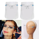 2x Safety Full   Protective Washable Goggles Visor Hat Windproof