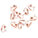 12x Clip-on Converted Earring Loop Jewelry Findings Clip On
