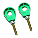 Green 12mm Chain Adjuster Block Tensioner for Pit Quad Dirt Bike ATV CRF50