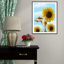 5D DIY Full Drill Diamond Painting Sunflower Cross Stitch Mosaic Craft Kit