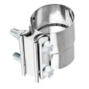 2.25'' to 2.5" Stainless Steel Exhaust Clamp Lap Joint Band for Catback Muffler
