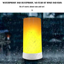 LED Flame Effect Simulated Nature Fire Light Bulb E27 Decoration Hot Lamp N0U1
