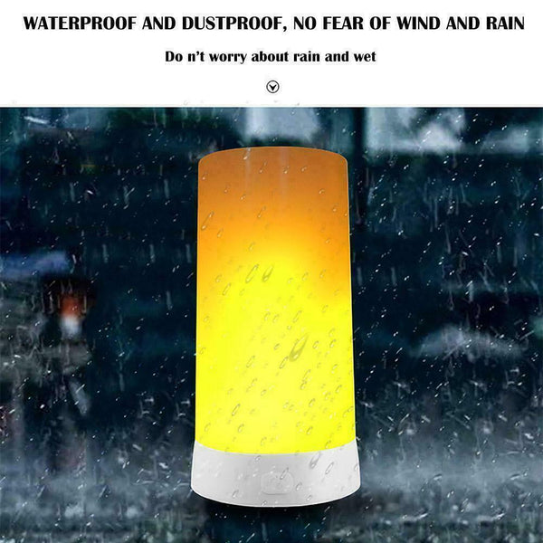 LED Flame Effect Simulated Nature Fire Light Bulb E27 Decoration Hot Lamp N0U1