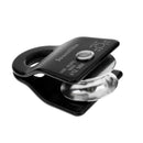 20KN General Purpose Mobile Pulley Rock Climbing Caving 12mm Rope Black tool